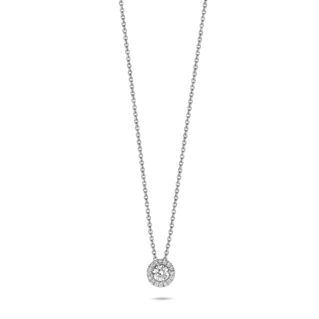 Schaap en Citroen Diamonds collier witgoud met diamant - #3