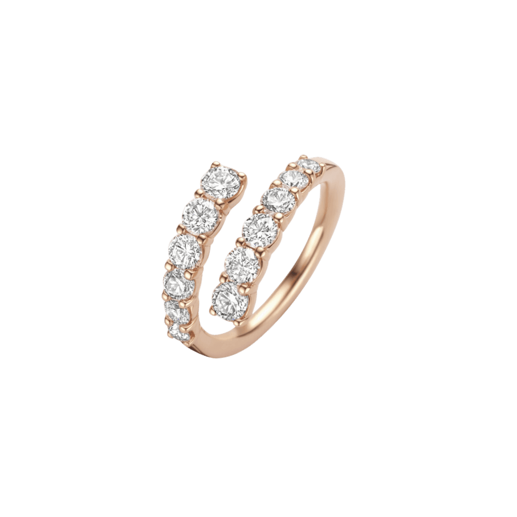 Schaap en Citroen Diamonds ring roodgoud met diamant - #1