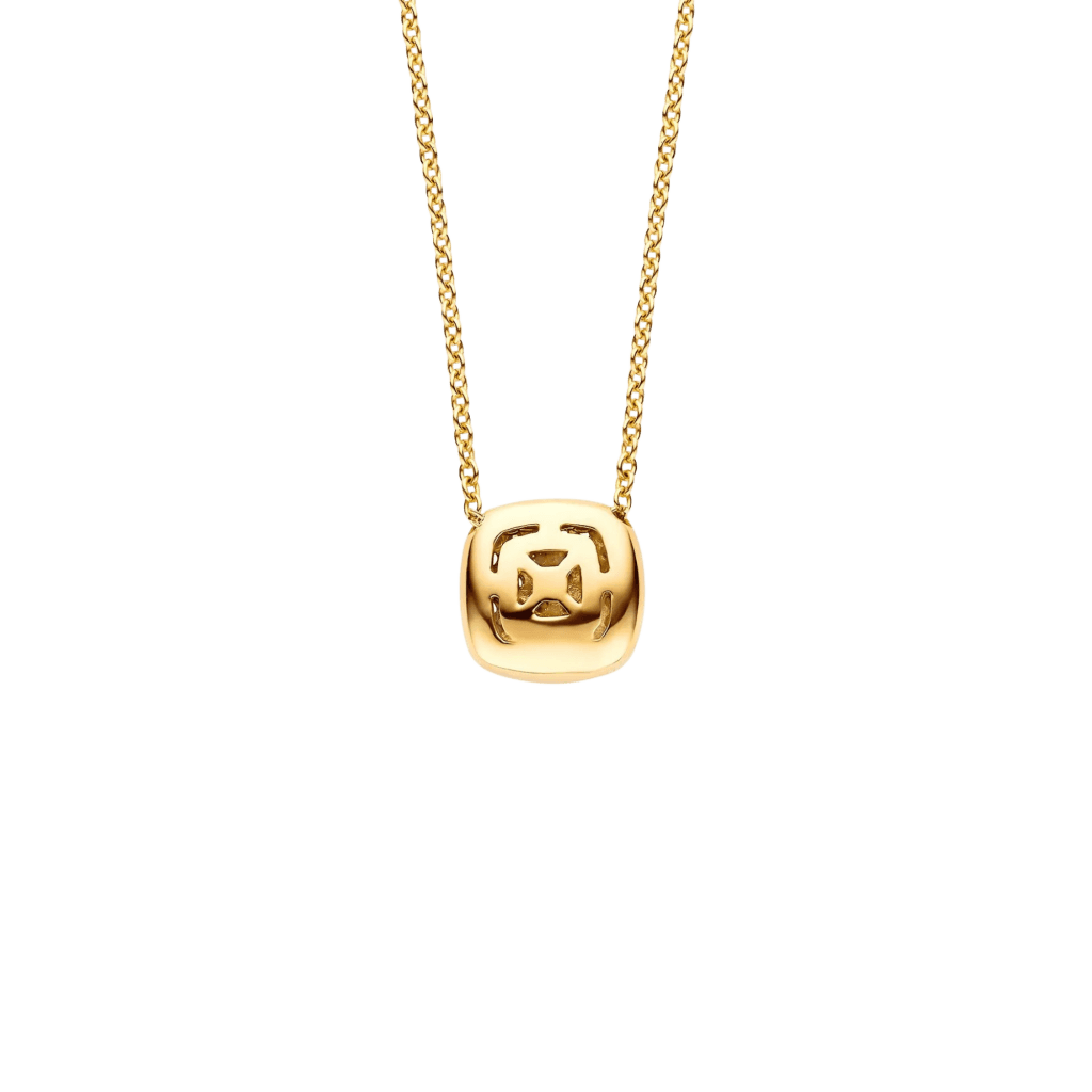 Tirisi Jewelry Amsterdam Stackables collier geelgoud met diamant - TN2092D(2T) - #4