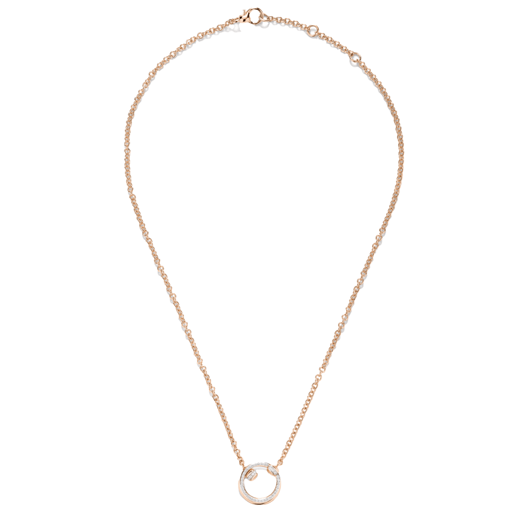 Pomellato Pomellato Together collier roodgoud met diamant - PCC4013 O7WHR DB000 - #3