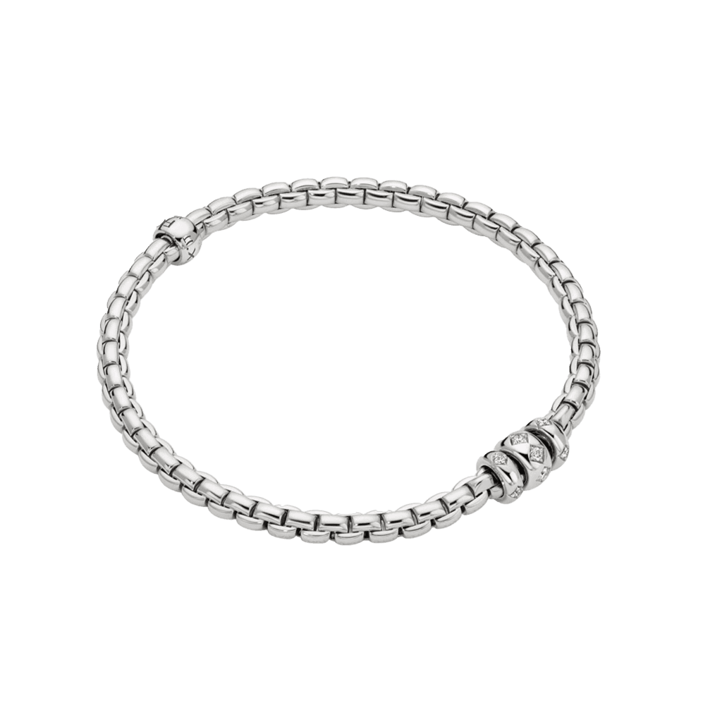 FOPE Eka armband witgoud met diamant - 73101B3_PB_B_BBB_00S - #1
