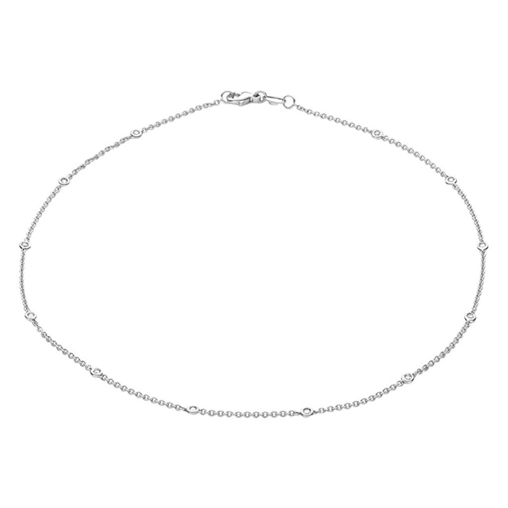 Schaap en Citroen Diamonds collier witgoud met diamant - #3
