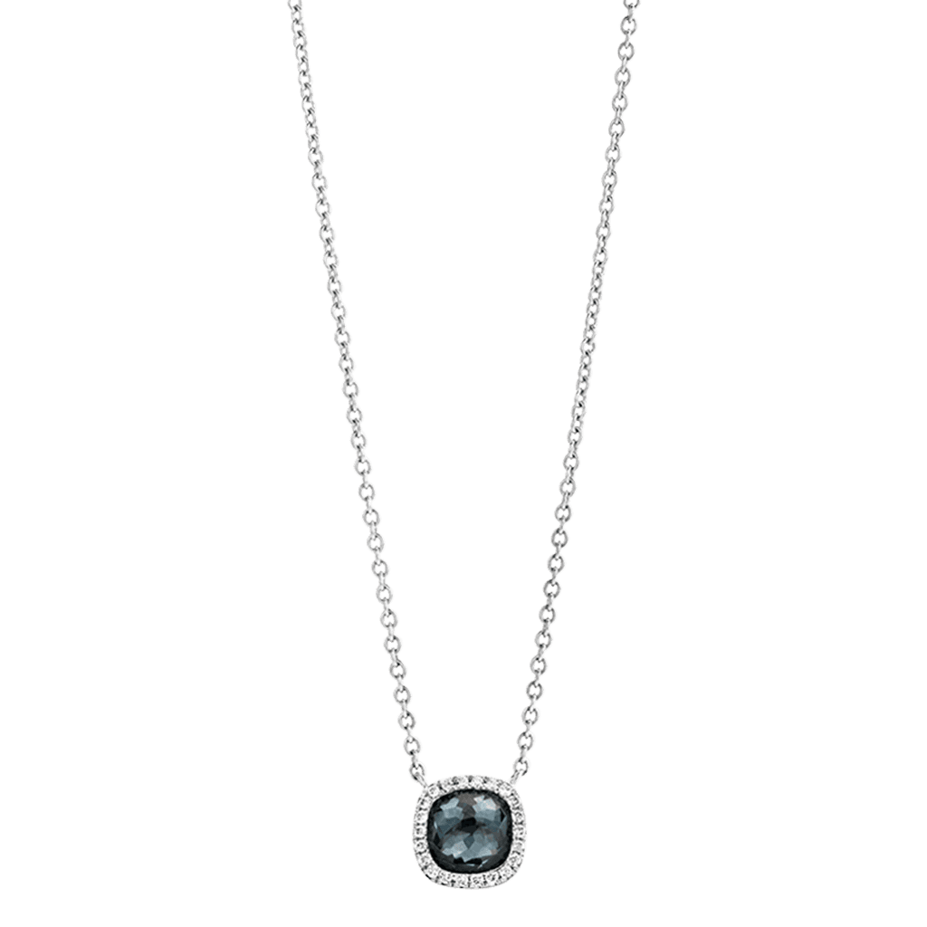 Tirisi Jewelry Milano Sweeties collier witgoud met diamant - TP9152HMW - #2