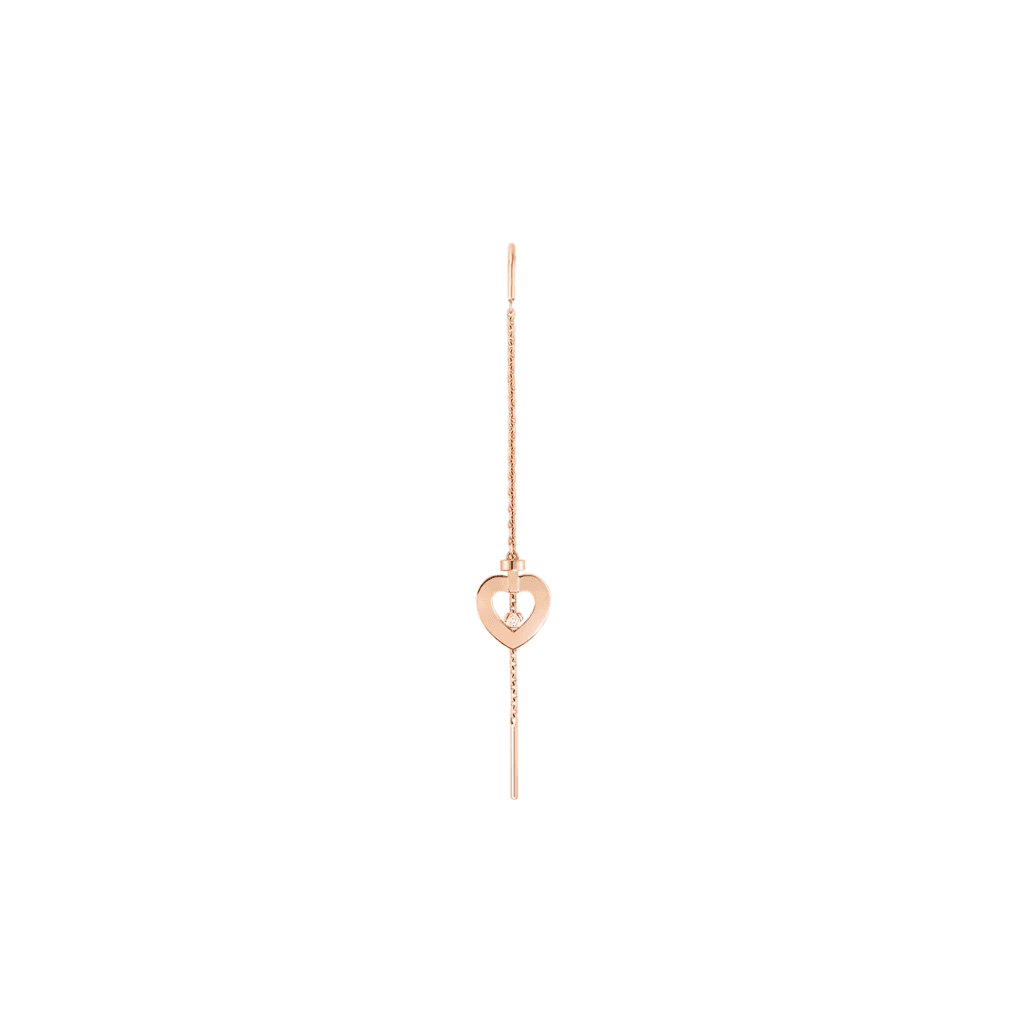 Fred Pretty Woman oorsieraad roodgoud met diamant - 8B0314-000 - #2