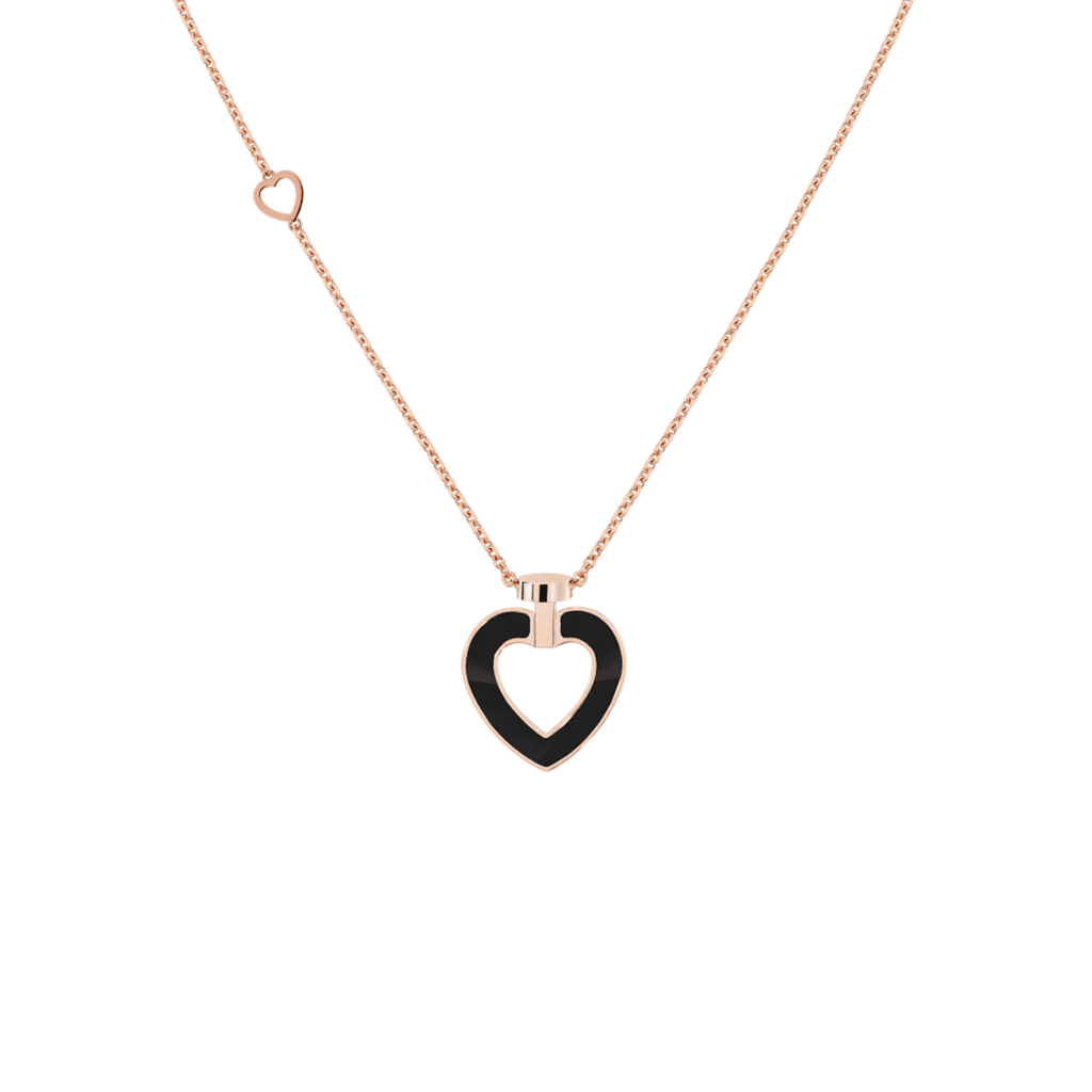 Fred Pretty Woman collier roodgoud met diamant - 7B0277-000 - #1