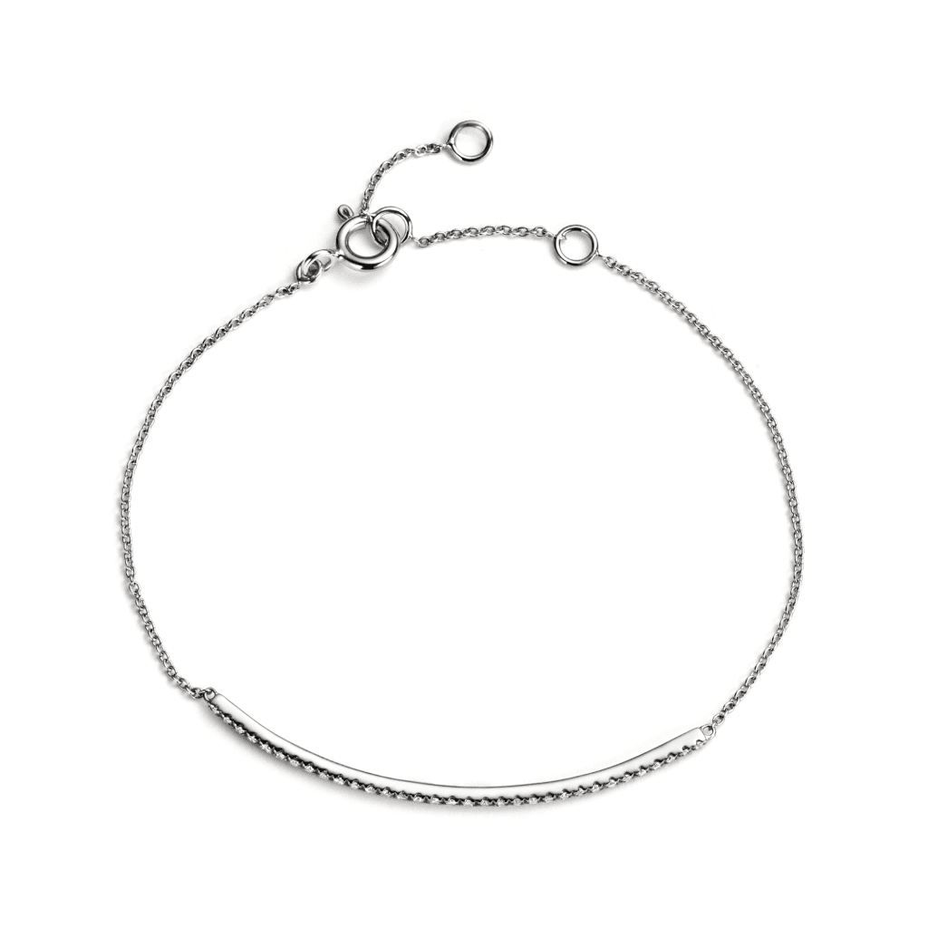 Schaap en Citroen Diamonds armband witgoud met diamant - #1
