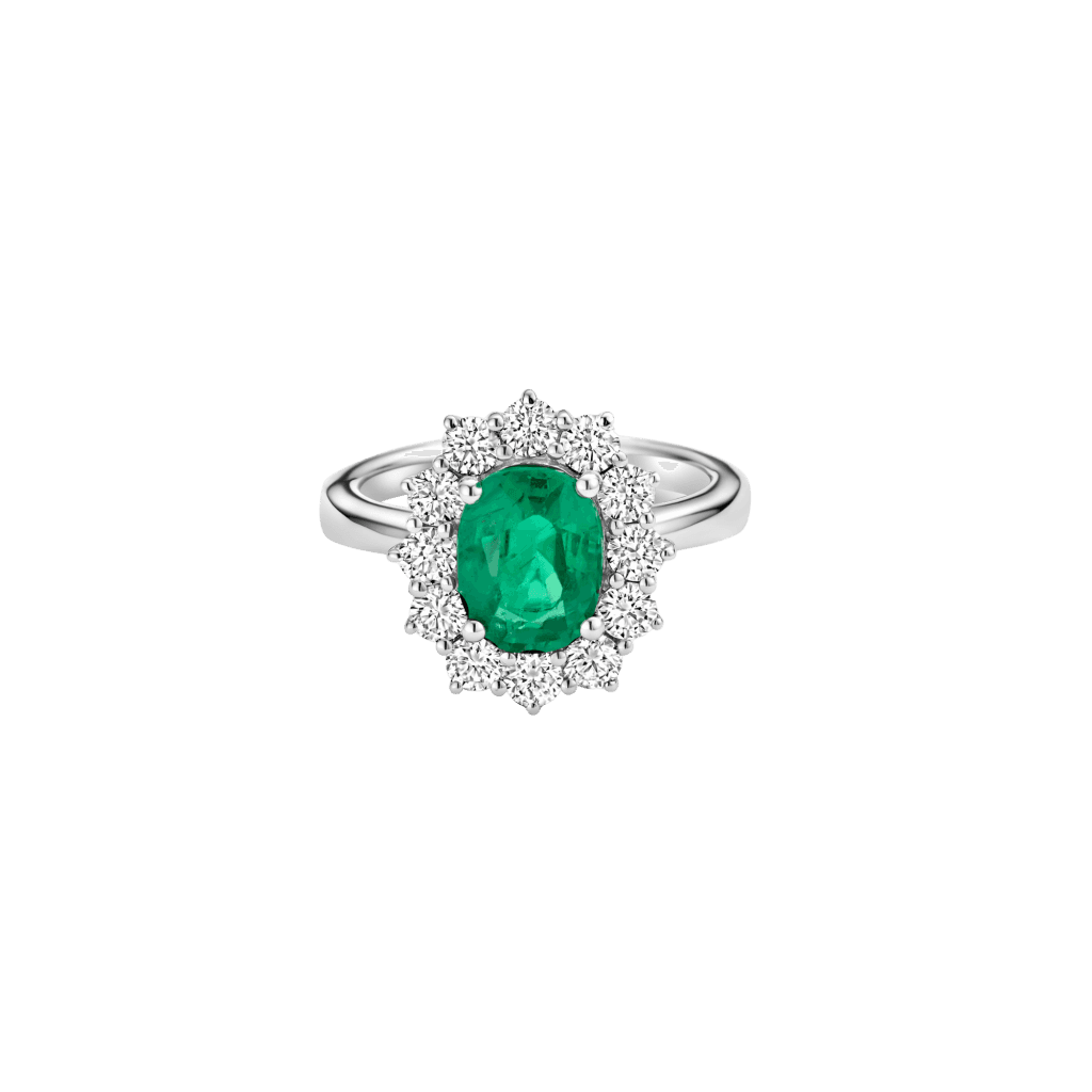 Schaap en Citroen Colours ring witgoud met diamant - #3