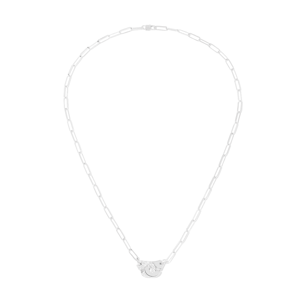 dinh van Menottes dinh van collier witgoud met diamant - 654112 - #2