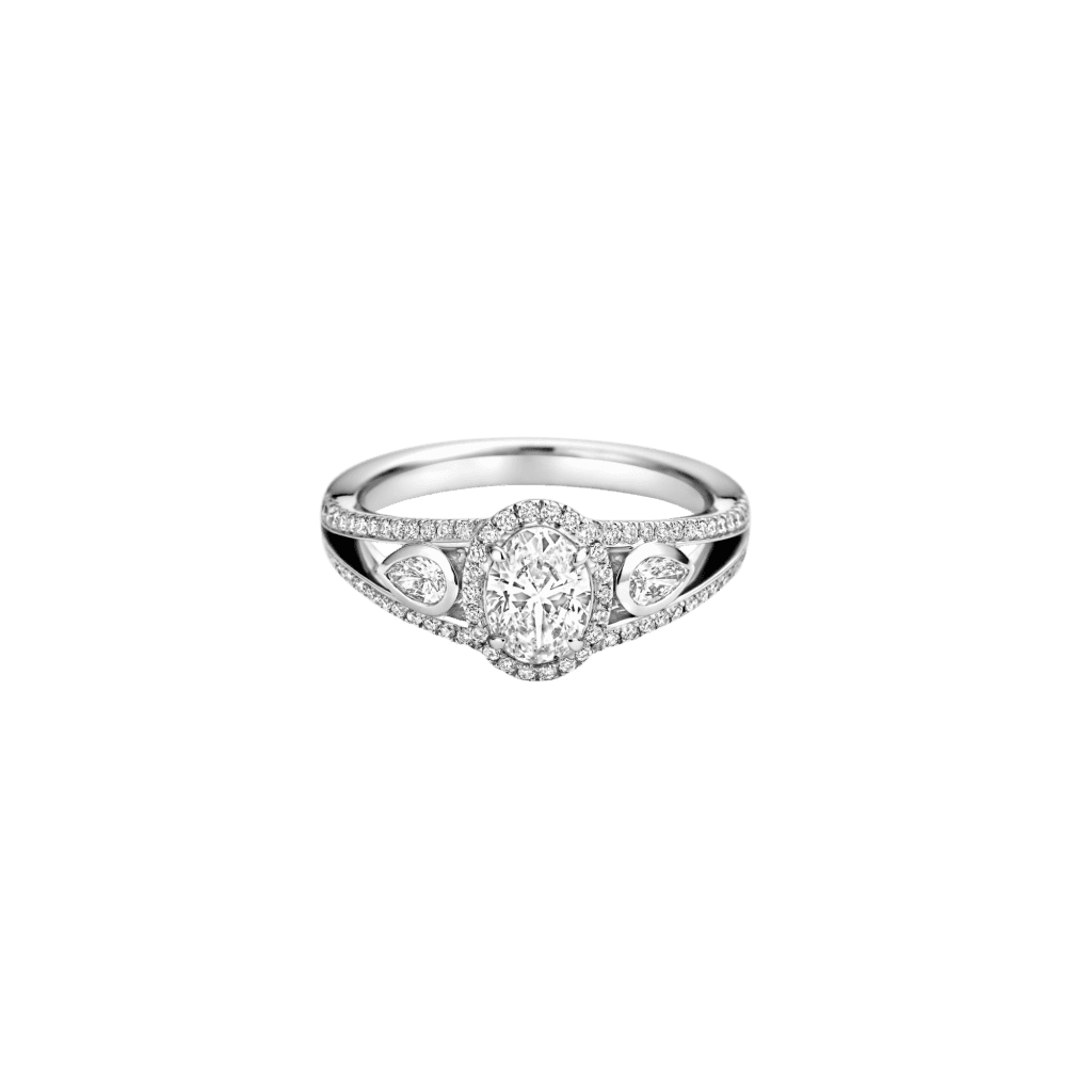 Schaap en Citroen Diamonds ring witgoud met diamant - #4