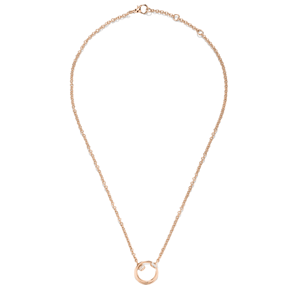 Pomellato Pomellato Together collier roodgoud met diamant - PCC4012 O7WHR DB000 - #4
