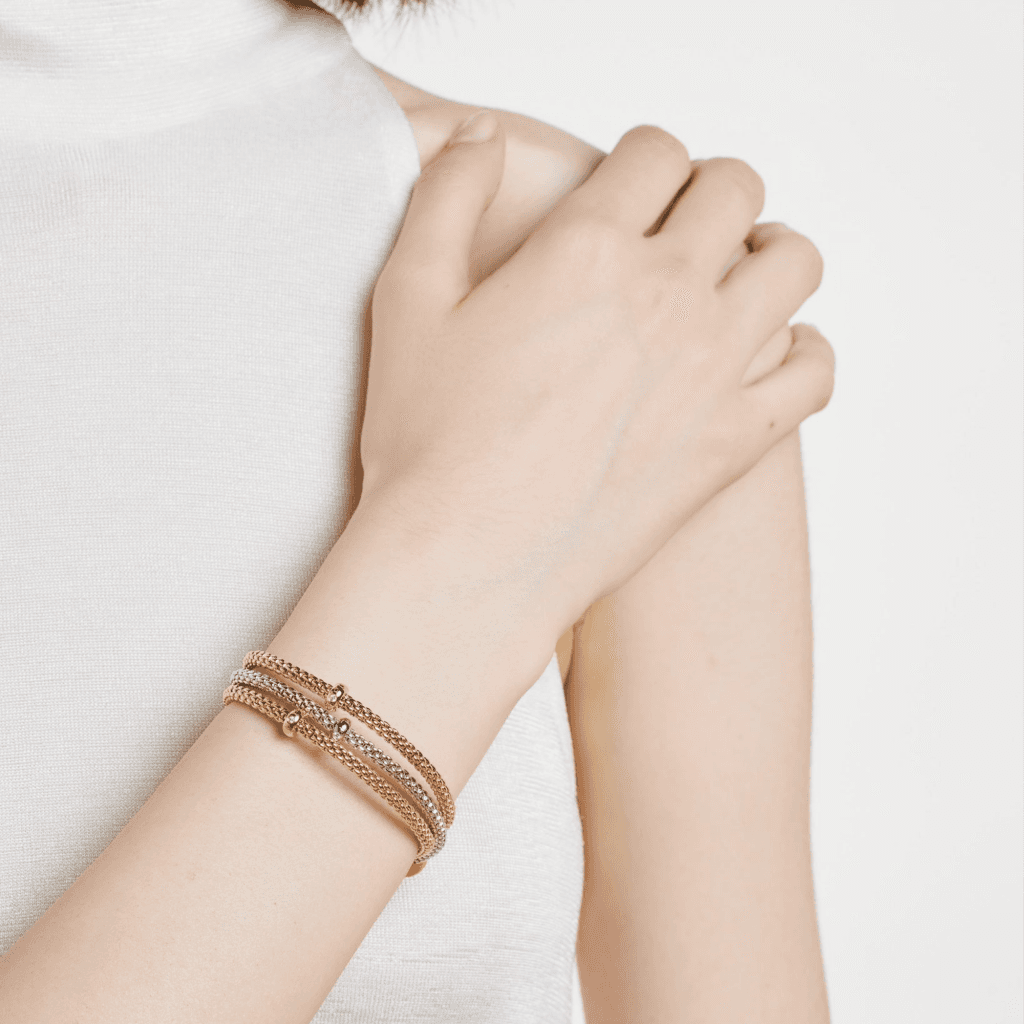 FOPE Prima armband geelgoud met diamant - 01M08BX_BB_G_XGX_00M - #6