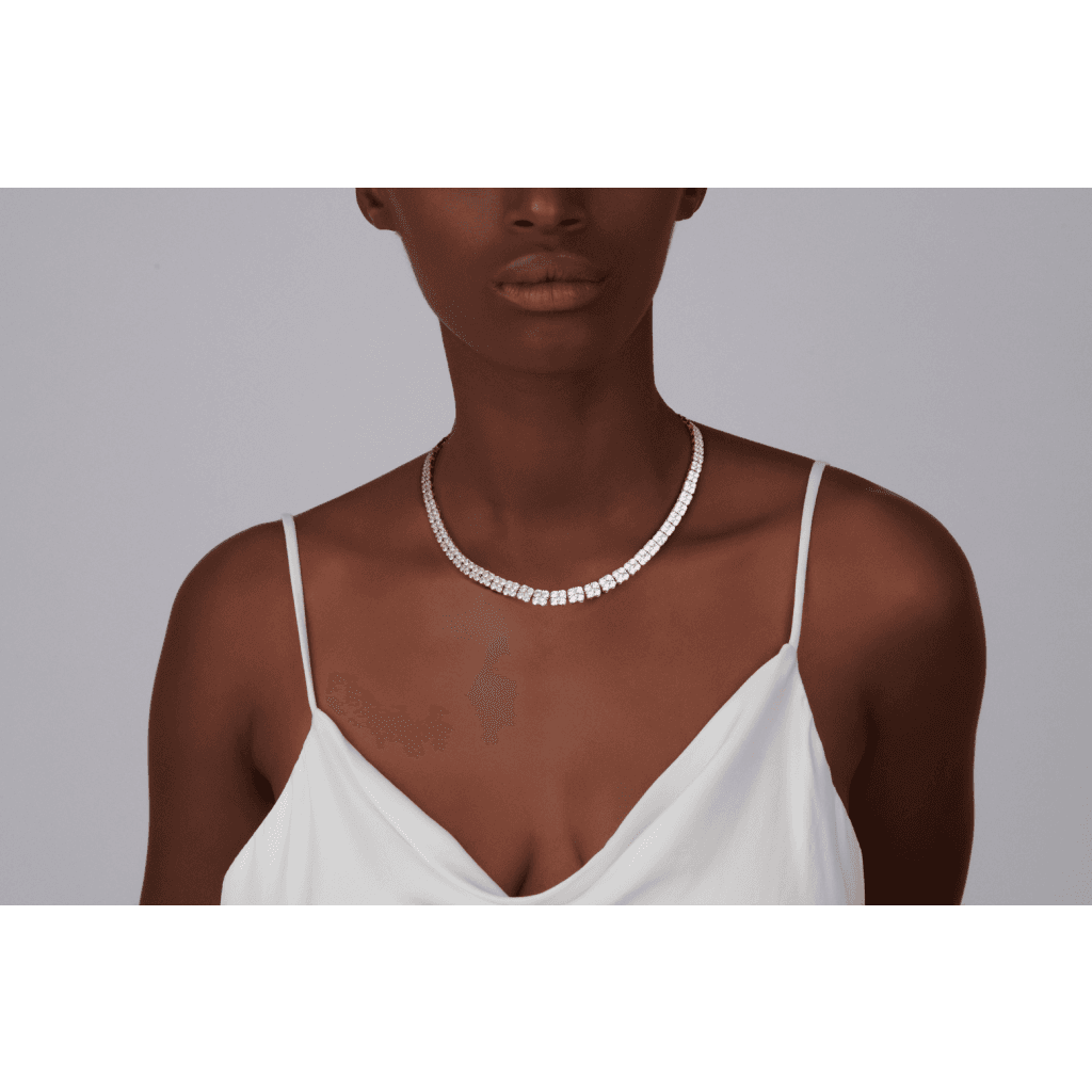 Schaap en Citroen Diamonds collier witgoud met diamant - #3