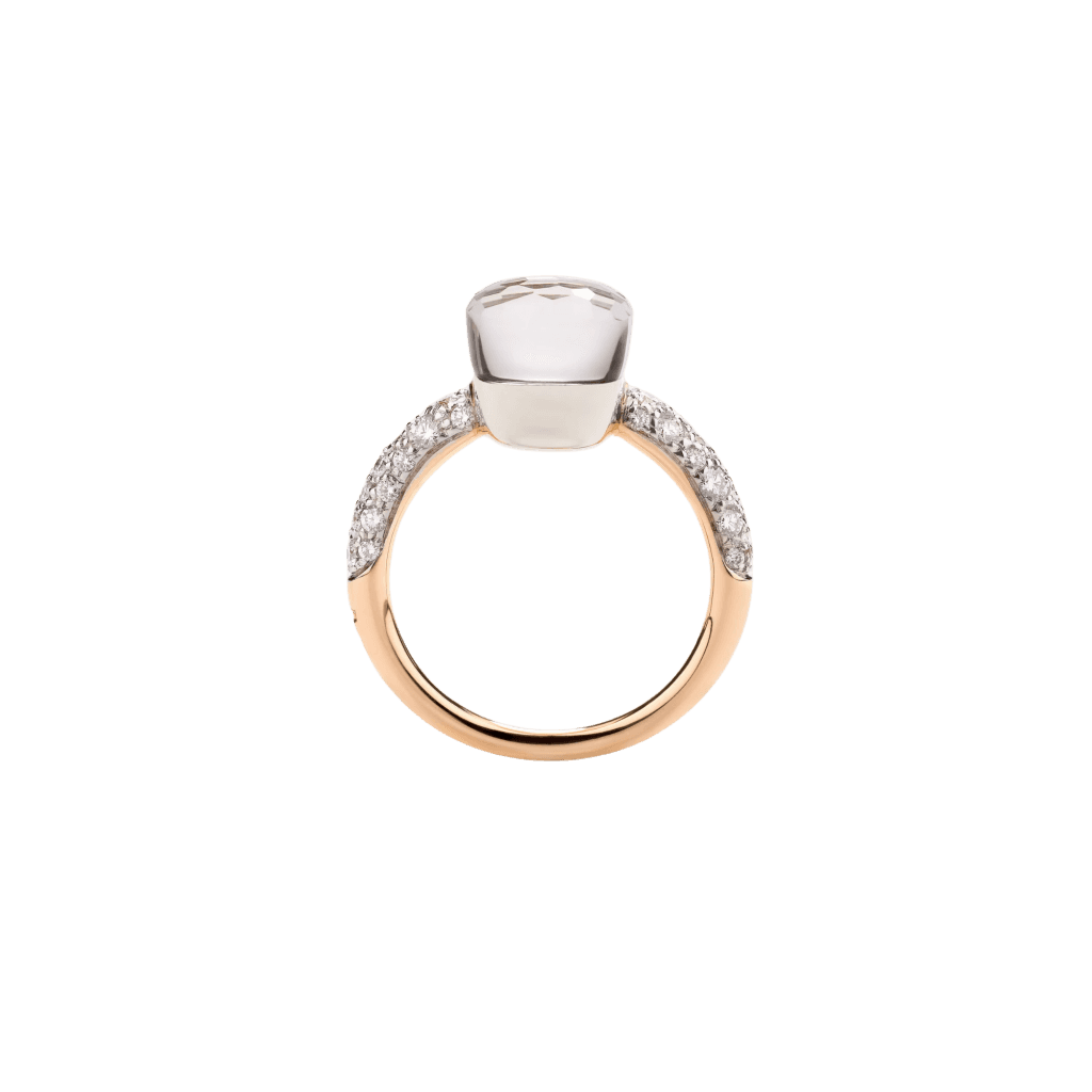Pomellato Nudo Petit ring roodgoud met diamant - PAB7040 O6WHR DB0TB - #4