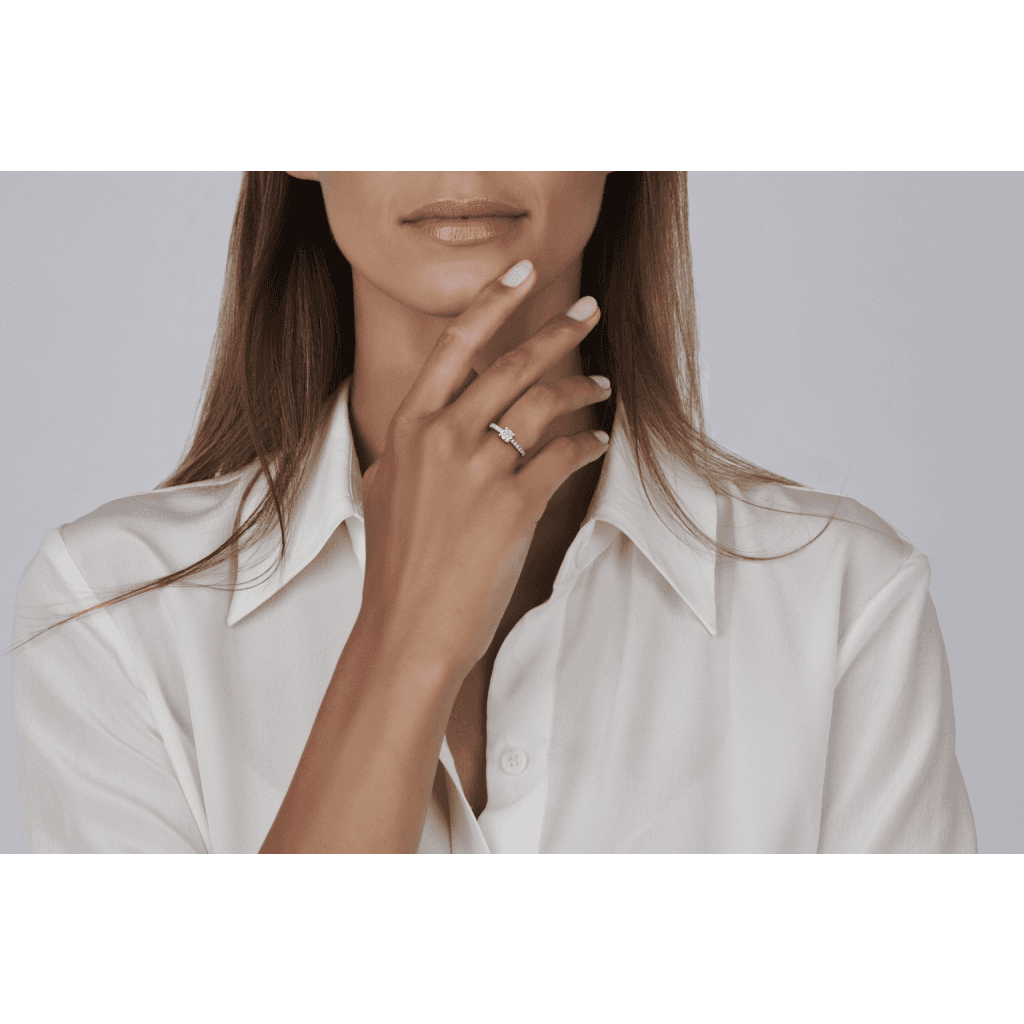 Schaap en Citroen Diamonds ring witgoud met diamant - #3