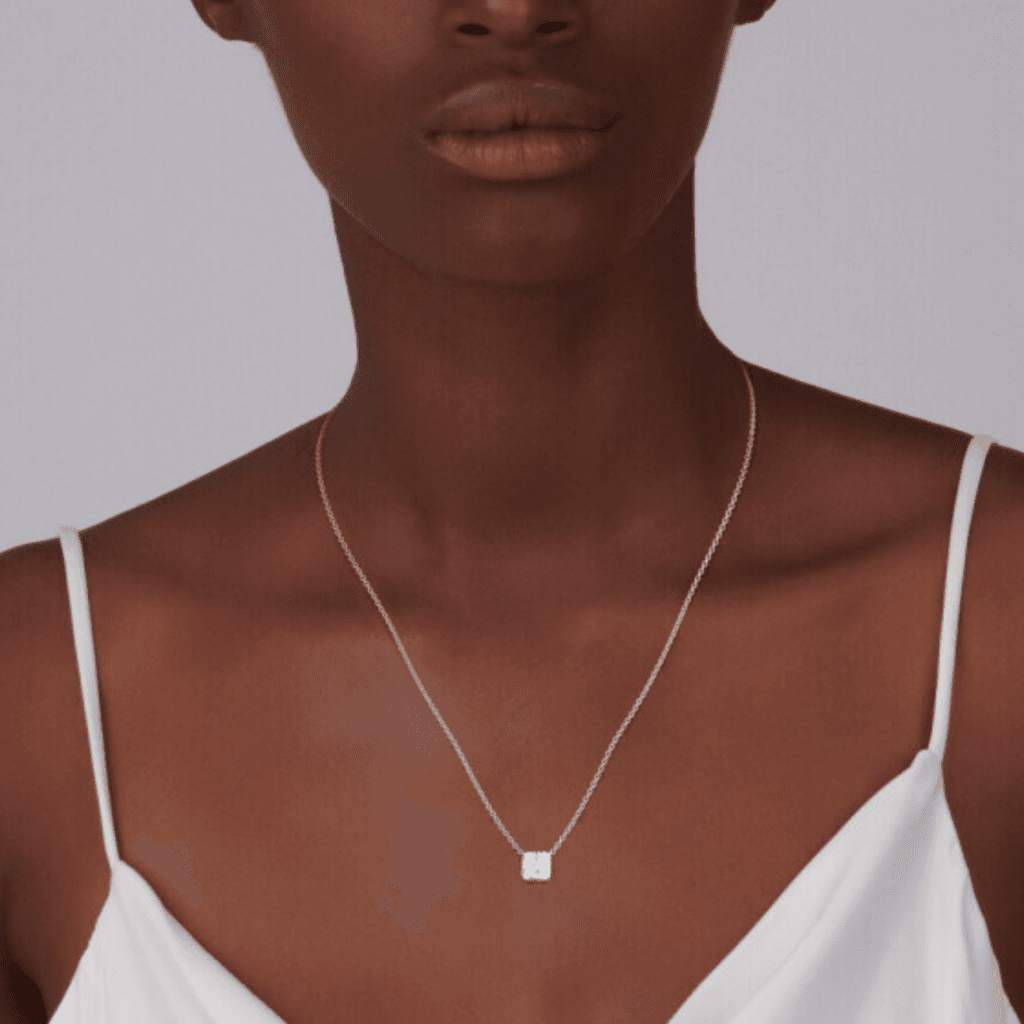 Schaap en Citroen Diamonds collier witgoud met diamant - #2