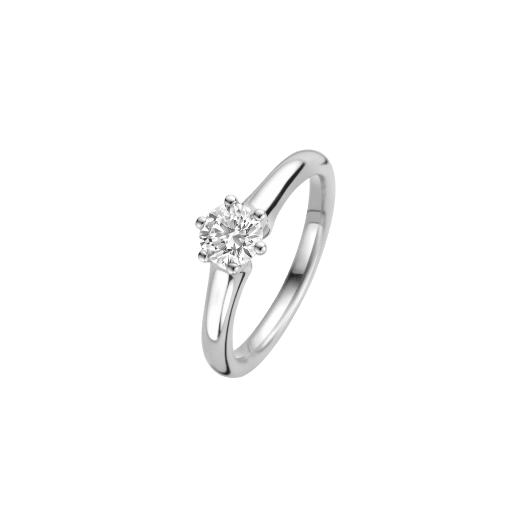 Schaap en Citroen Diamonds ring witgoud met diamant - #1