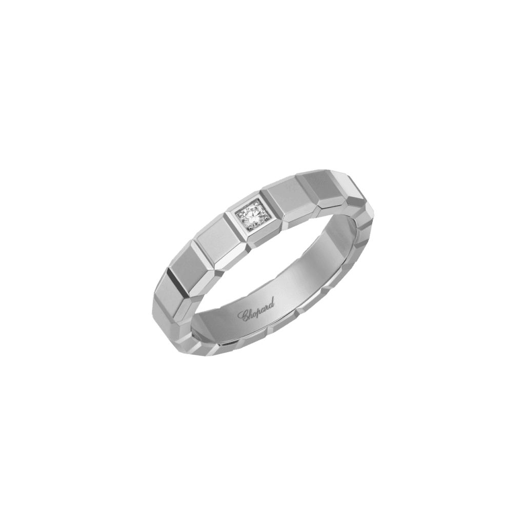 Chopard Ice Cube Medium ring witgoud met diamant - 829834-1080 - #1