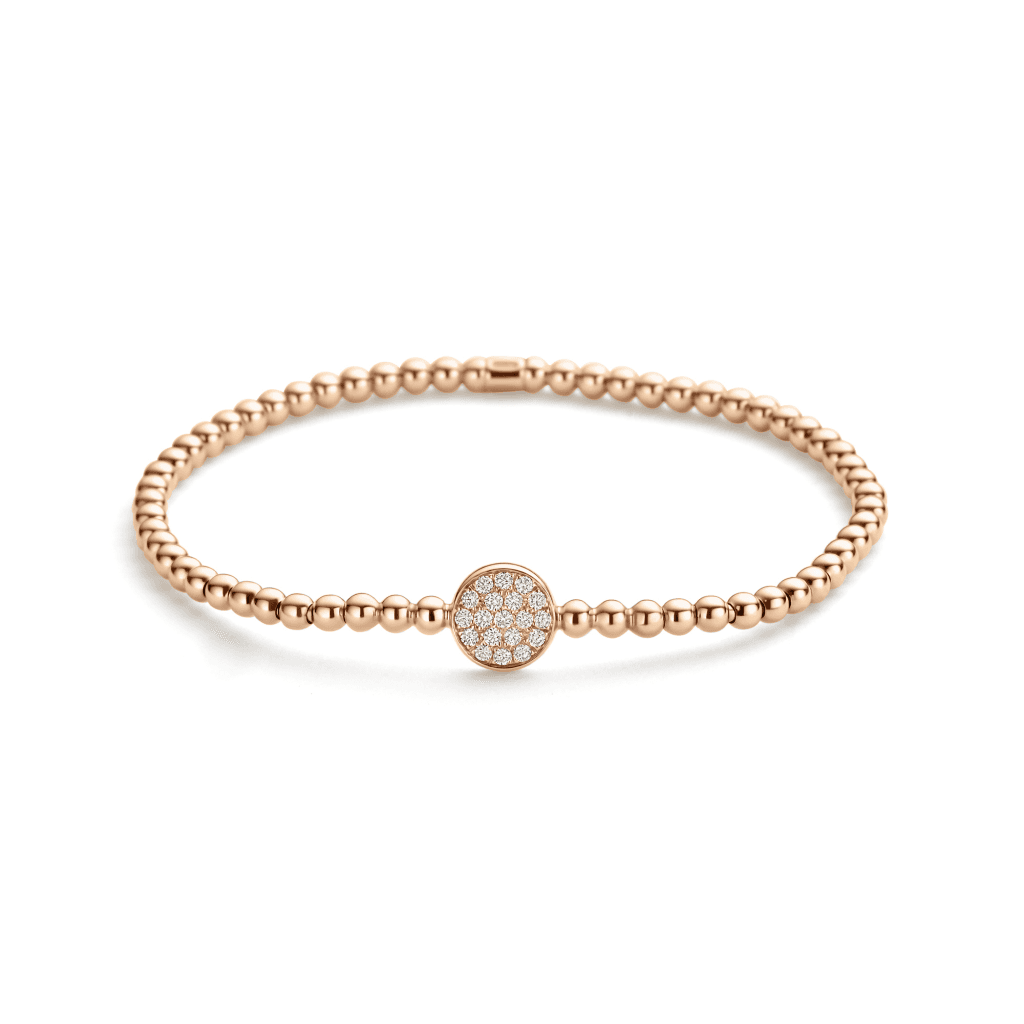Schaap en Citroen Diamonds armband roodgoud met diamant - #5