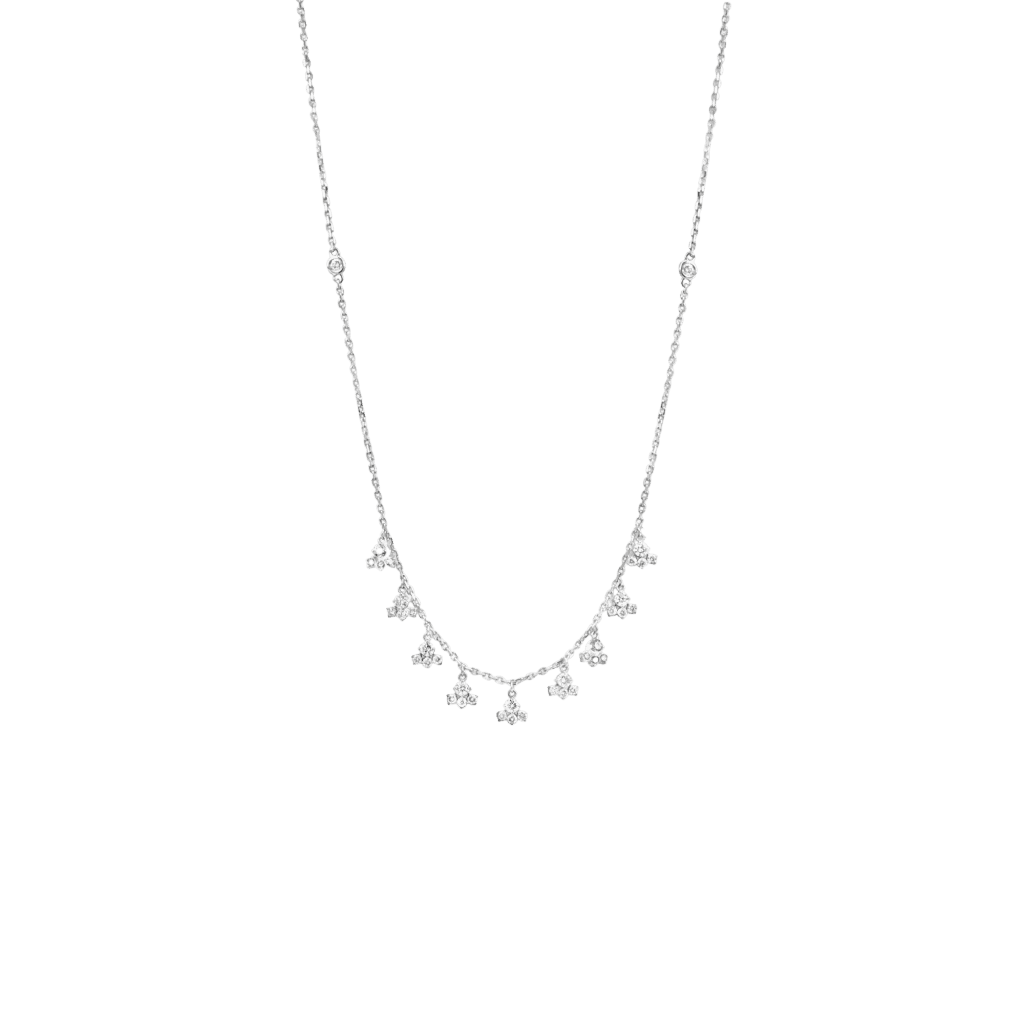 Schaap en Citroen Diamonds collier witgoud met diamant - #1
