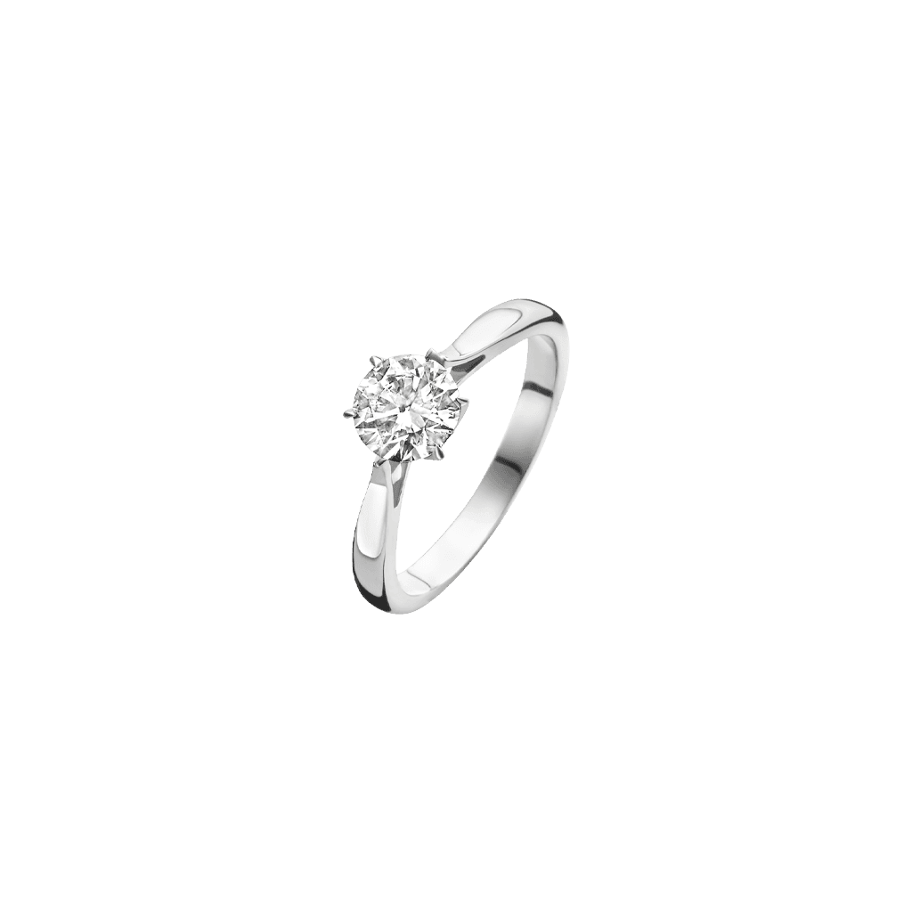 Schaap en Citroen Diamonds ring witgoud met diamant - #1