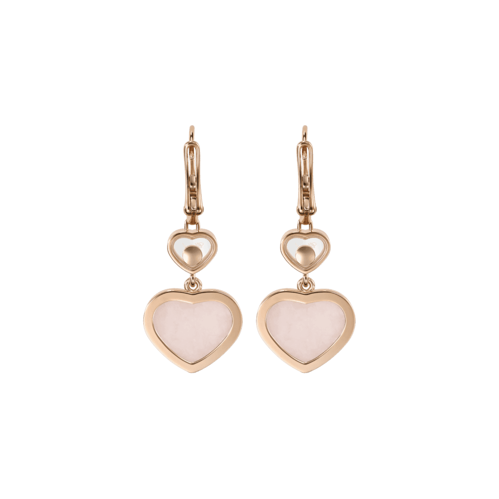 Chopard Happy Diamonds Happy Hearts oorsieraad roodgoud met diamant - 837482-5620 - #4