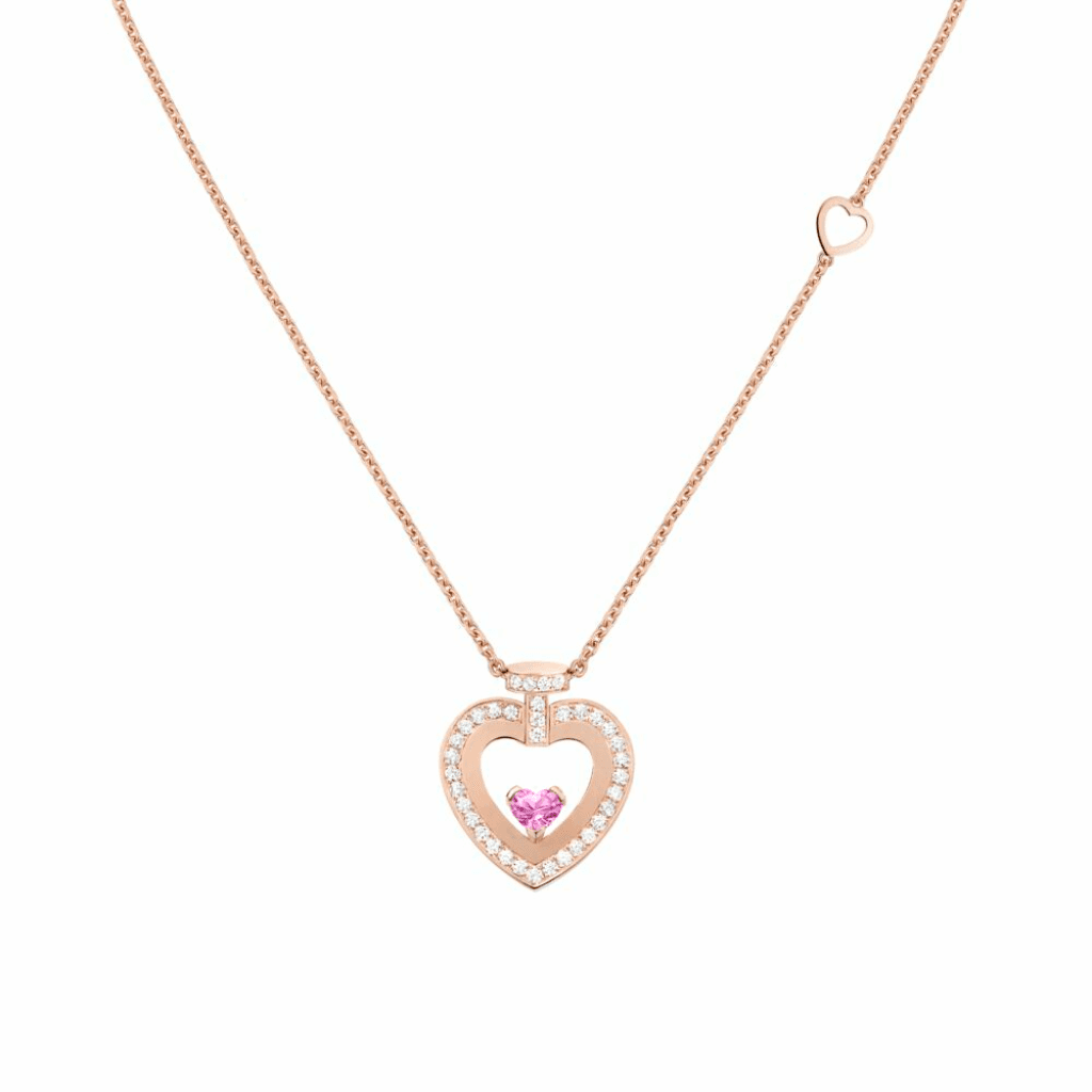 Fred Pretty Woman collier roodgoud met diamant - 7B0301-000 - #2