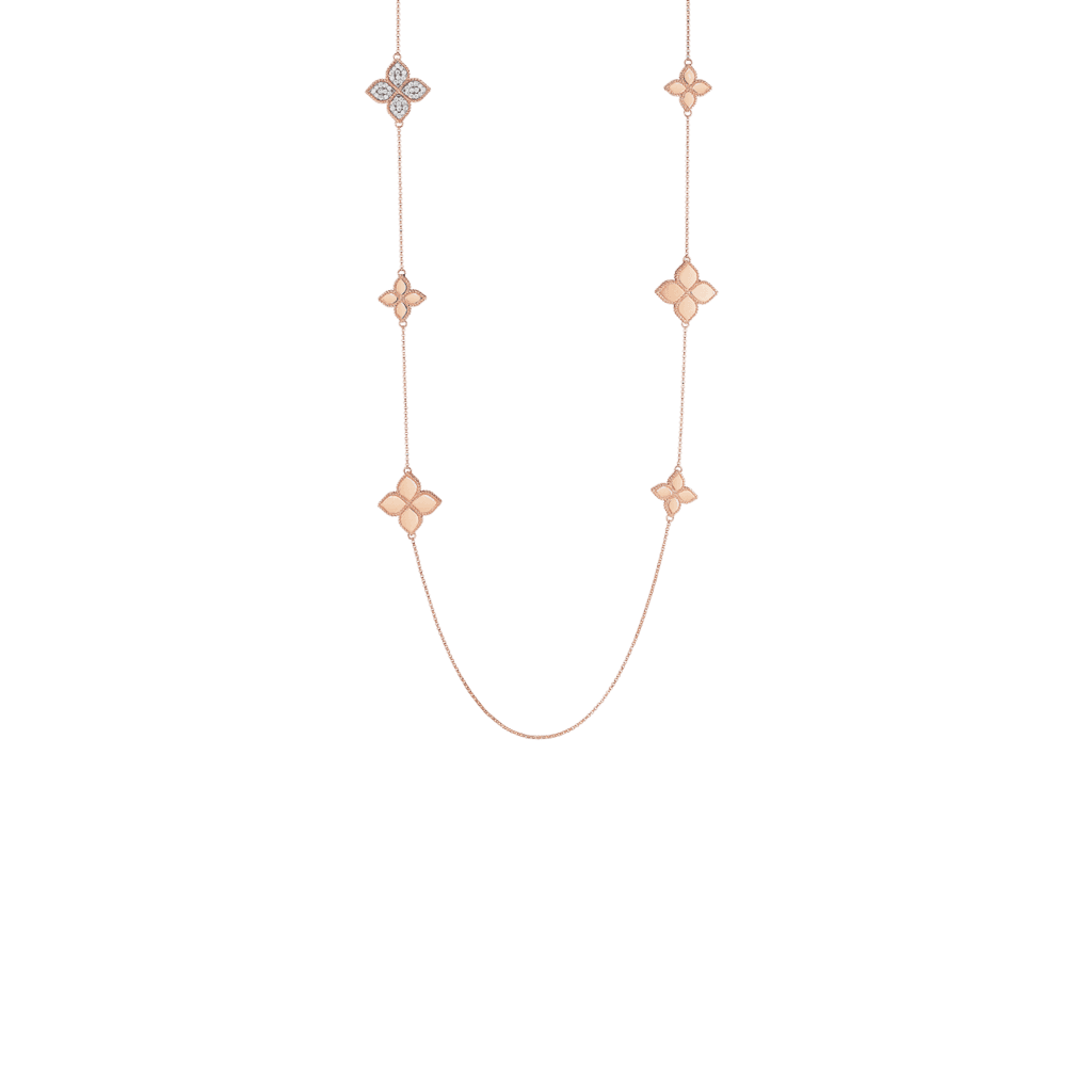 Roberto Coin Princess Flower collier roodgoud - ADR777CL0650 - #2