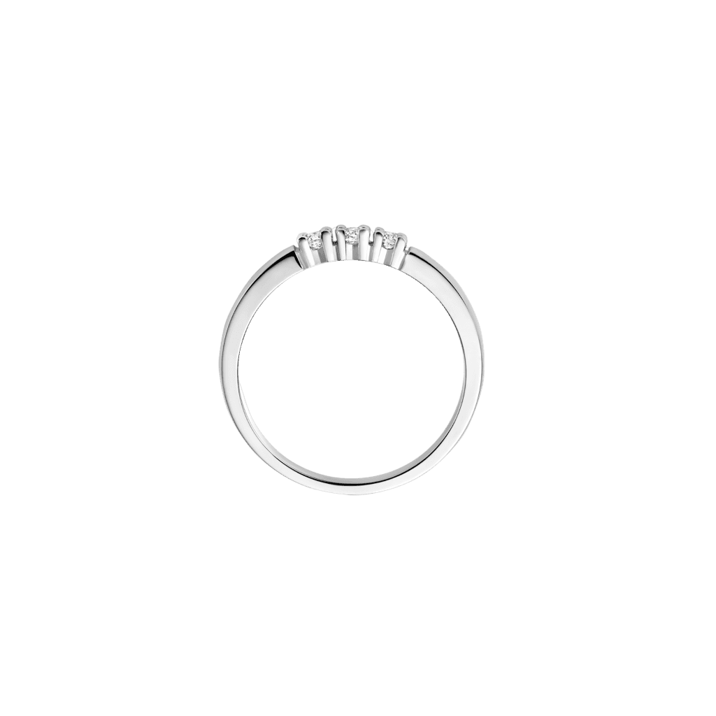 Schaap en Citroen Diamonds ring witgoud met diamant - #4
