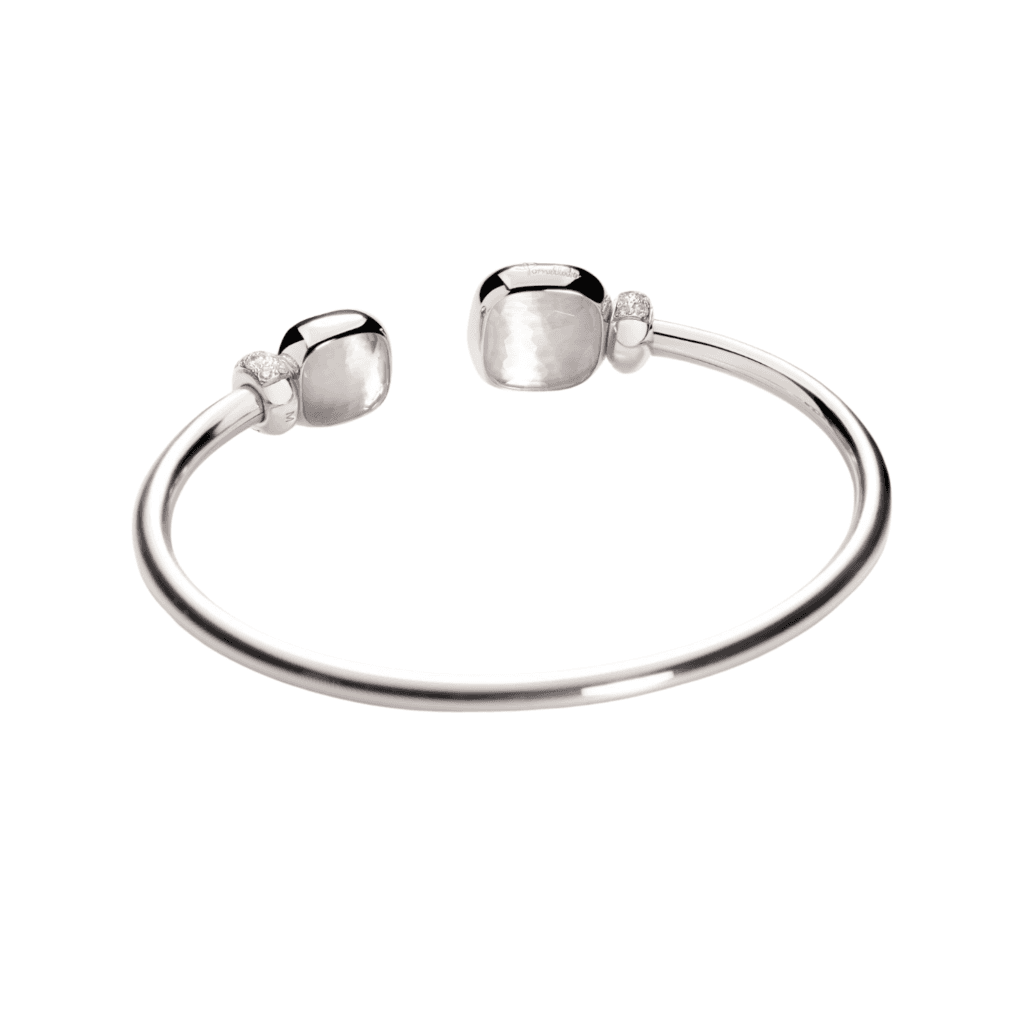 Pomellato Nudo Classic & petit armband witgoud met diamant - PBC2027 O2WHR DB0TB - #5
