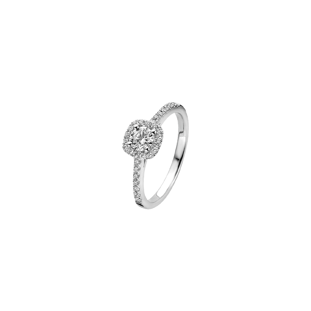 Schaap en Citroen Diamonds ring witgoud met diamant - #3