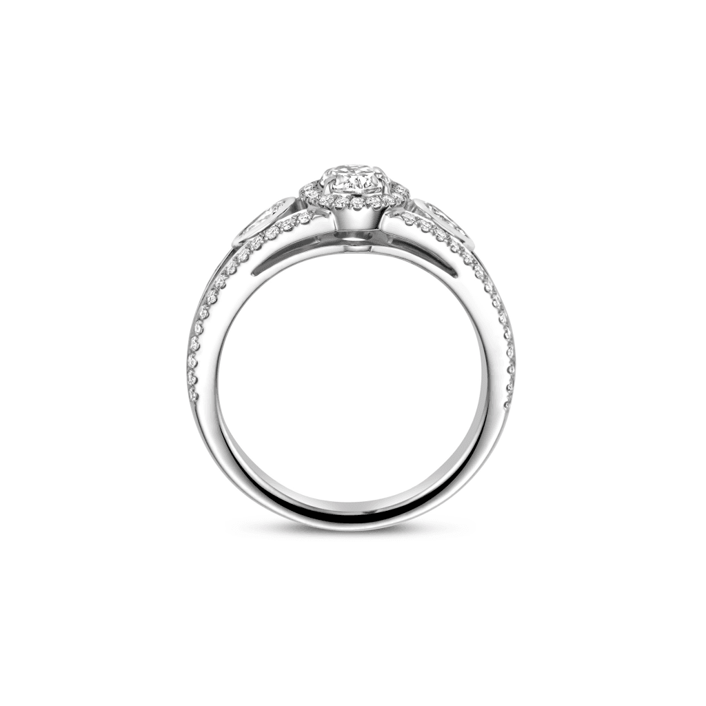 Schaap en Citroen Diamonds ring witgoud met diamant - #4