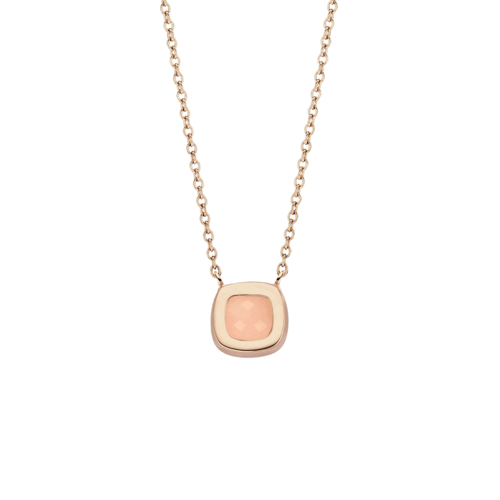 Tirisi Jewelry Milano Sweeties collier roodgoud met diamant - TP9152GUQP - #4