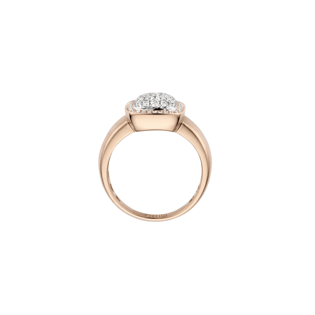 Tirisi Jewelry Milano Exclusive ring roodgoud met diamant - TR9762D(2P) - #3