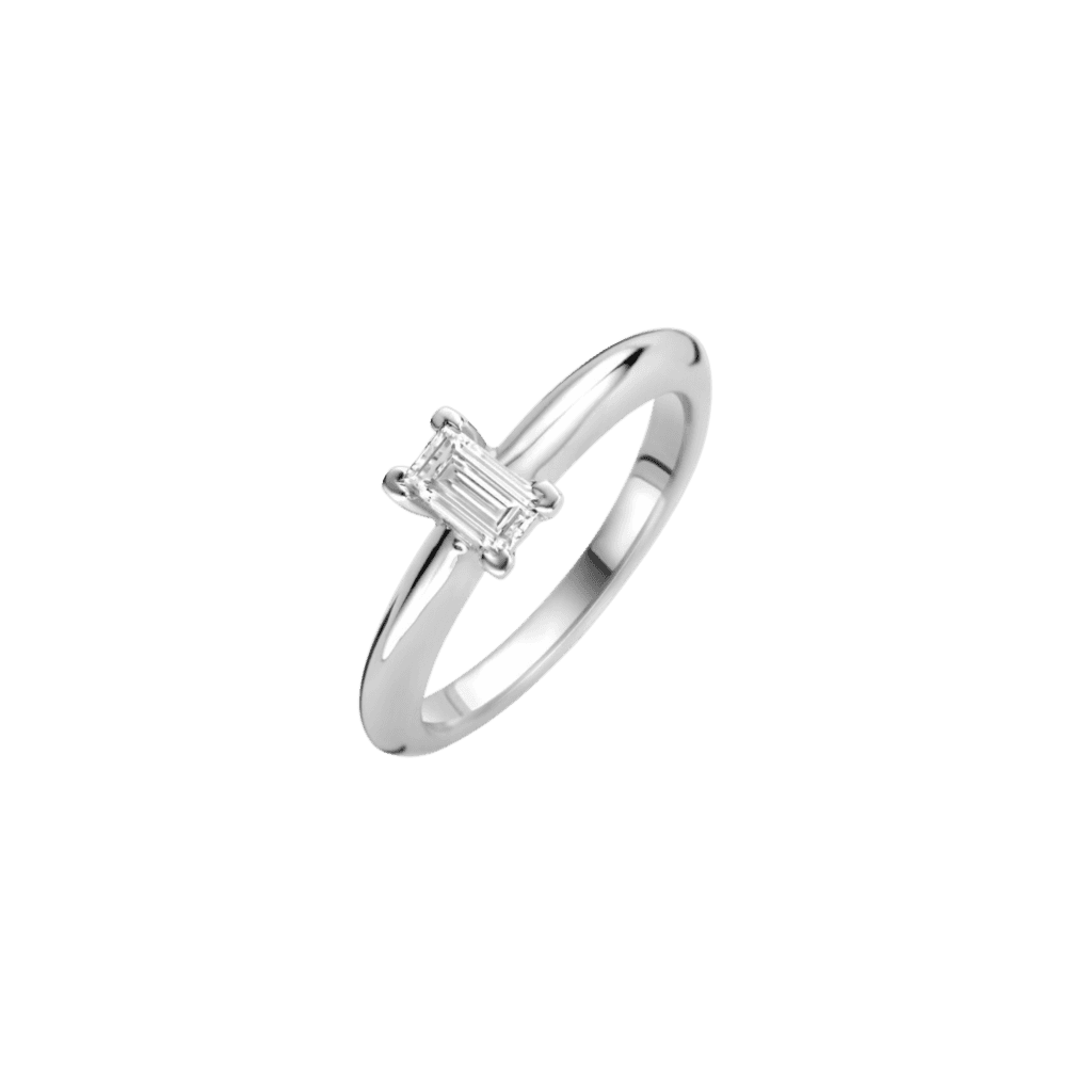 Schaap en Citroen Diamonds ring witgoud met diamant - #1