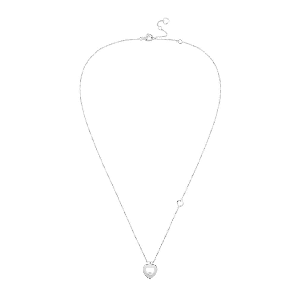 Fred Pretty Woman collier witgoud met diamant - 7B0260-000 - #4
