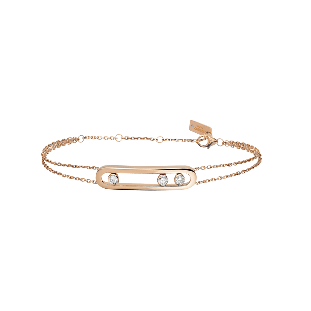 Messika Move Classic armband roodgoud met diamant - 3996-PG - #1