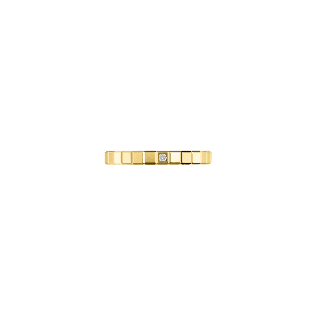Chopard Ice Cube Mini ring geelgoud met diamant - 827702-0230 - #2