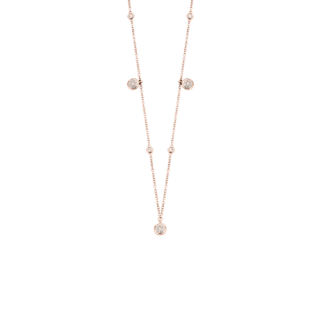 Schaap en Citroen Diamonds collier roodgoud met diamant - #1