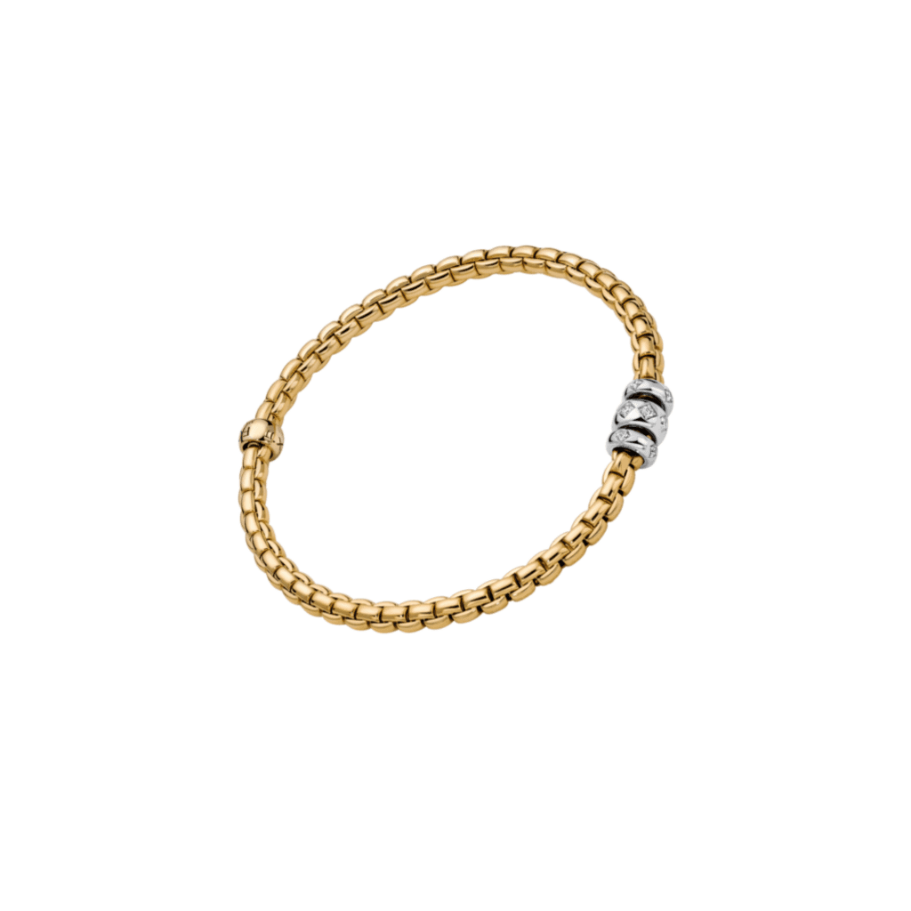 FOPE Eka armband geelgoud met diamant - 73101B3_PB_G_BBB_00M - #4
