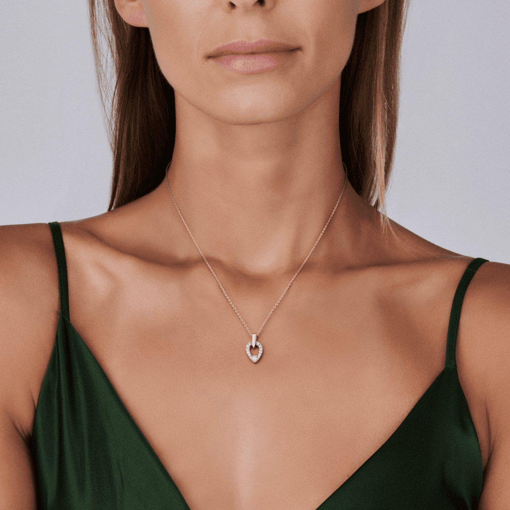 Schaap en Citroen Diamonds collier witgoud met diamant - #2