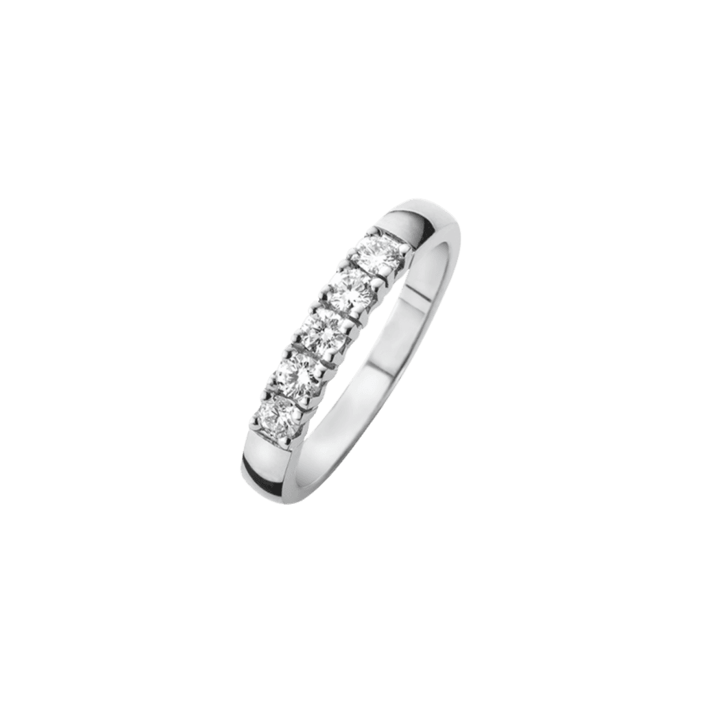 Schaap en Citroen Diamonds ring witgoud met diamant - #1