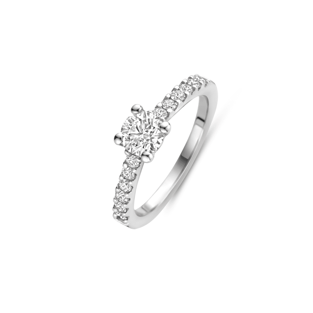 Schaap en Citroen Diamonds ring witgoud met diamant - #2