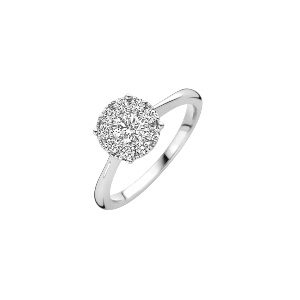 Schaap en Citroen Diamonds ring witgoud met diamant - #1