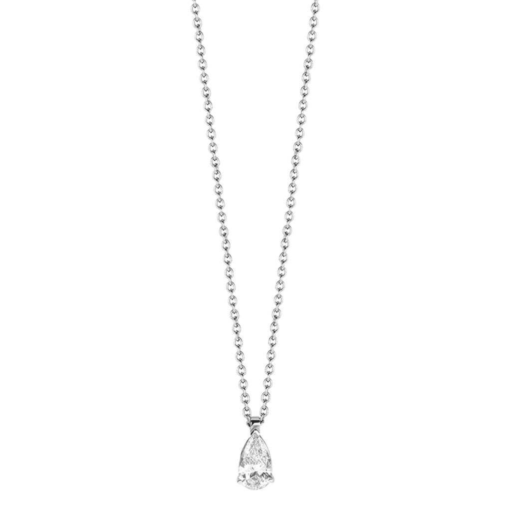 Schaap en Citroen Diamonds collier witgoud met diamant - #2