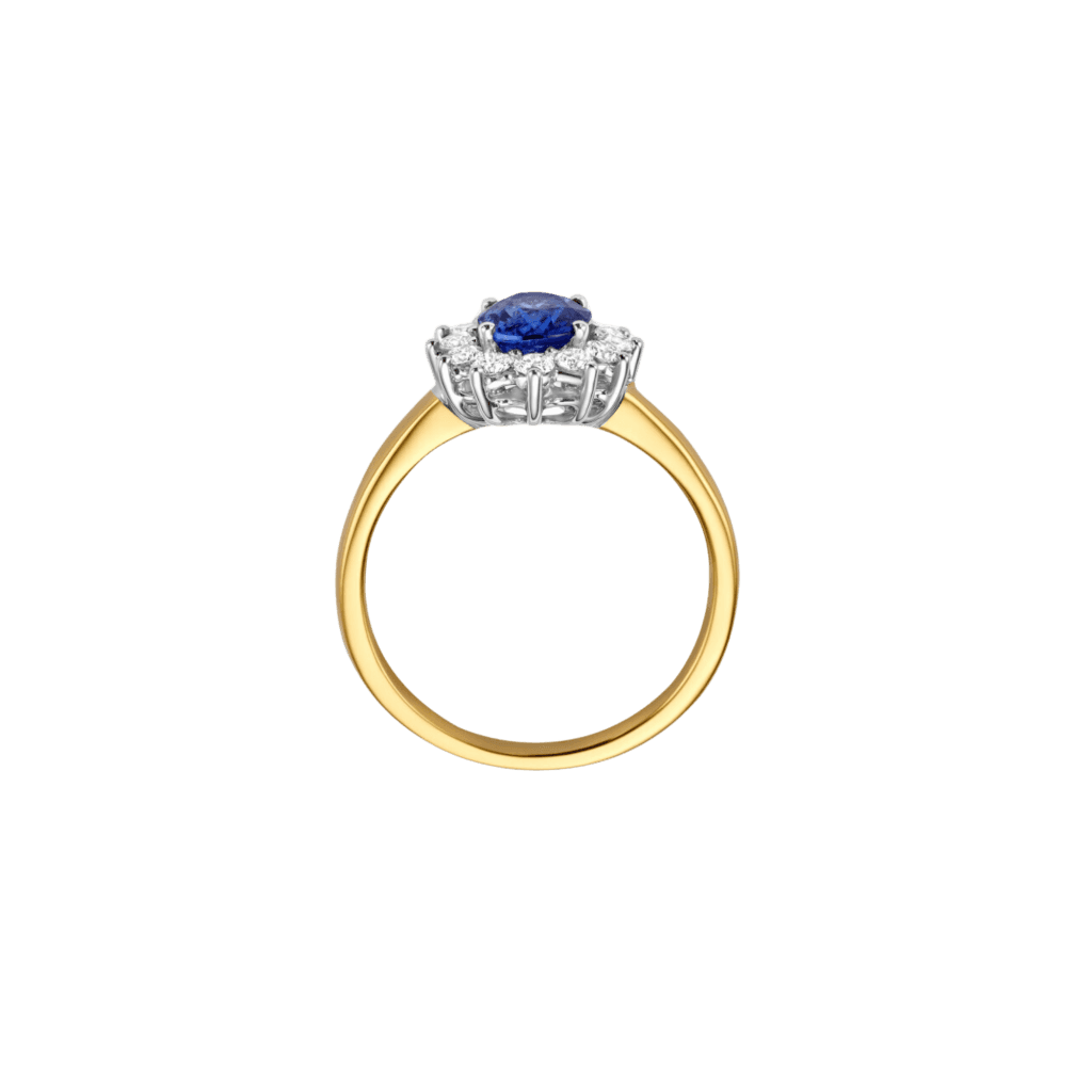 Schaap en Citroen Colours ring geelgoud met diamant - #3