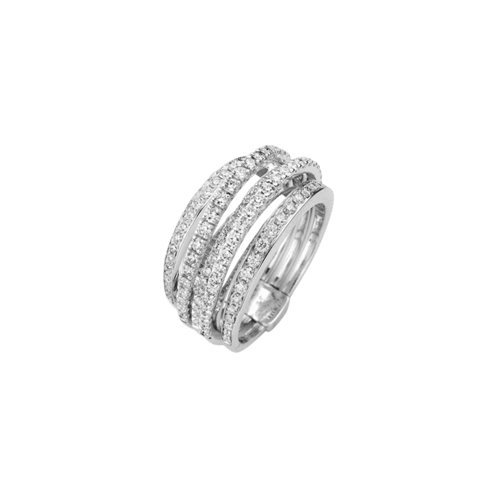 Schaap en Citroen Diamonds ring witgoud met diamant - #1