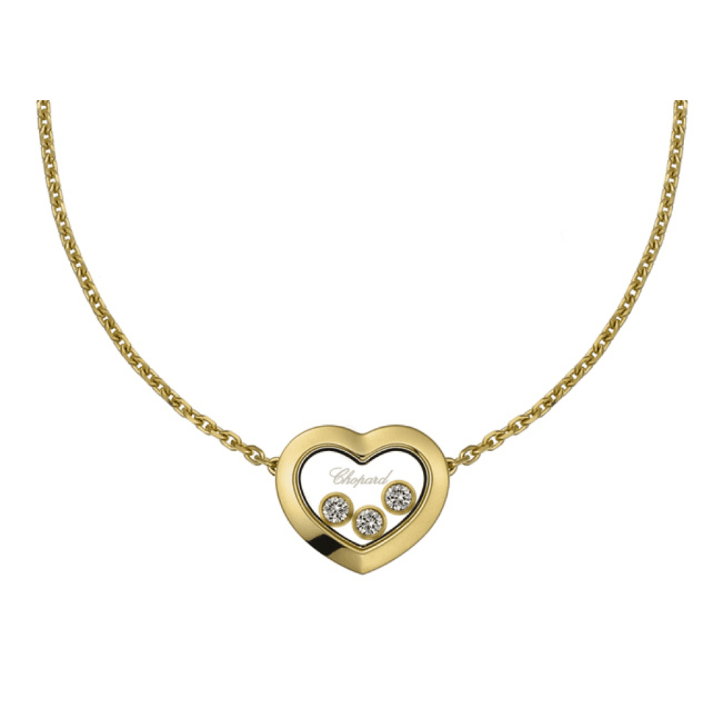 Chopard Happy Diamonds Icons Heart collier geelgoud met diamant - 81A611-0001 - #2