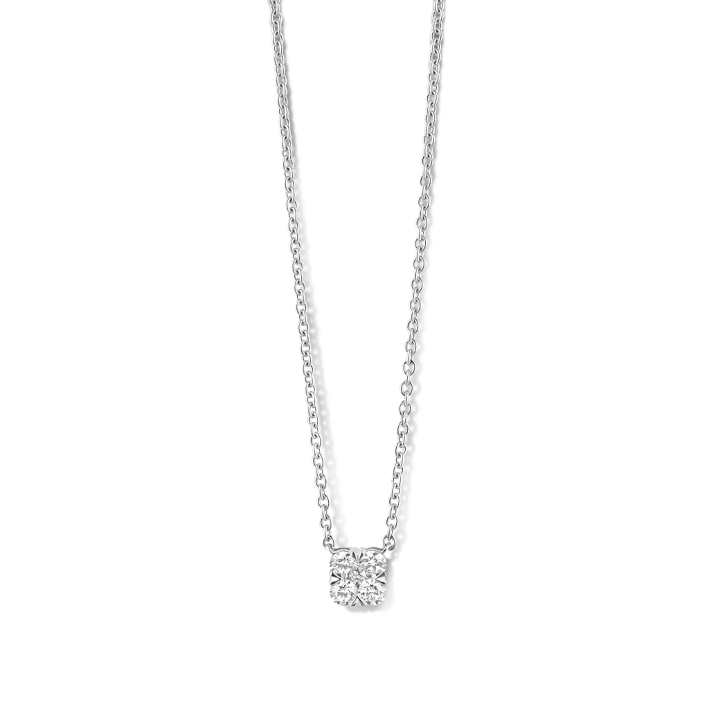 Schaap en Citroen Diamonds collier witgoud met diamant - #2