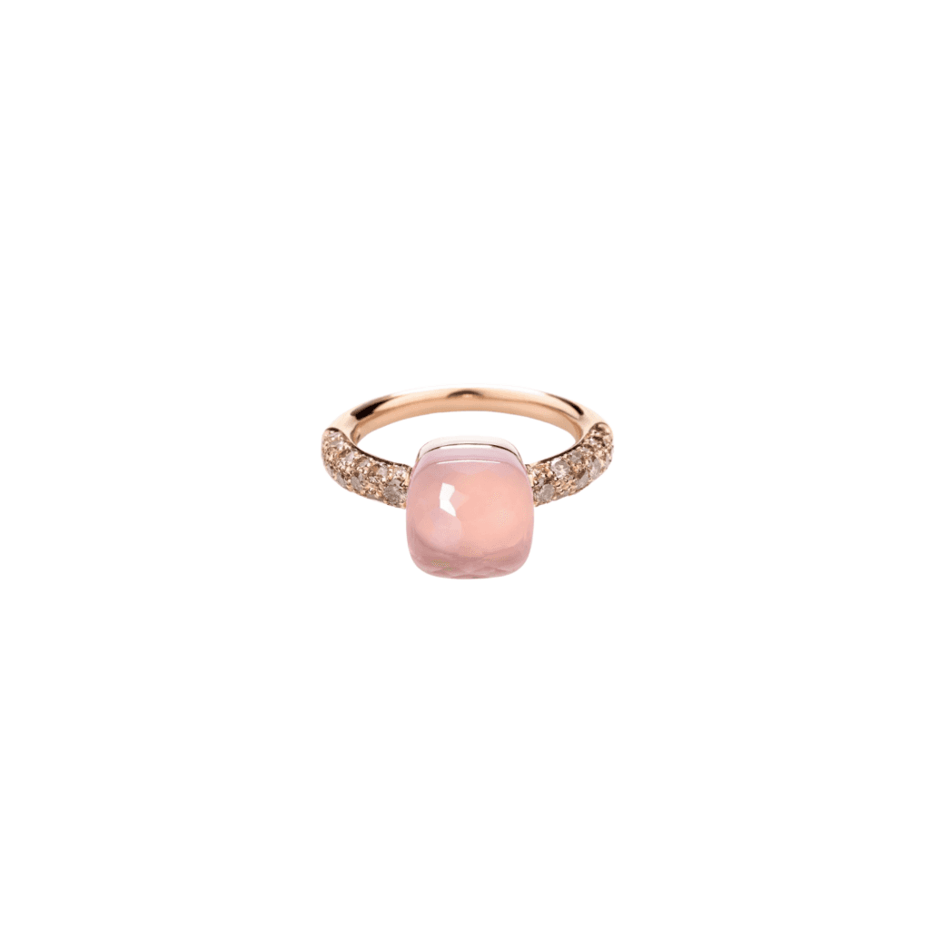 Pomellato Nudo Petit ring roodgoud met diamant - PAB7040 O6000 BRCQR - #3