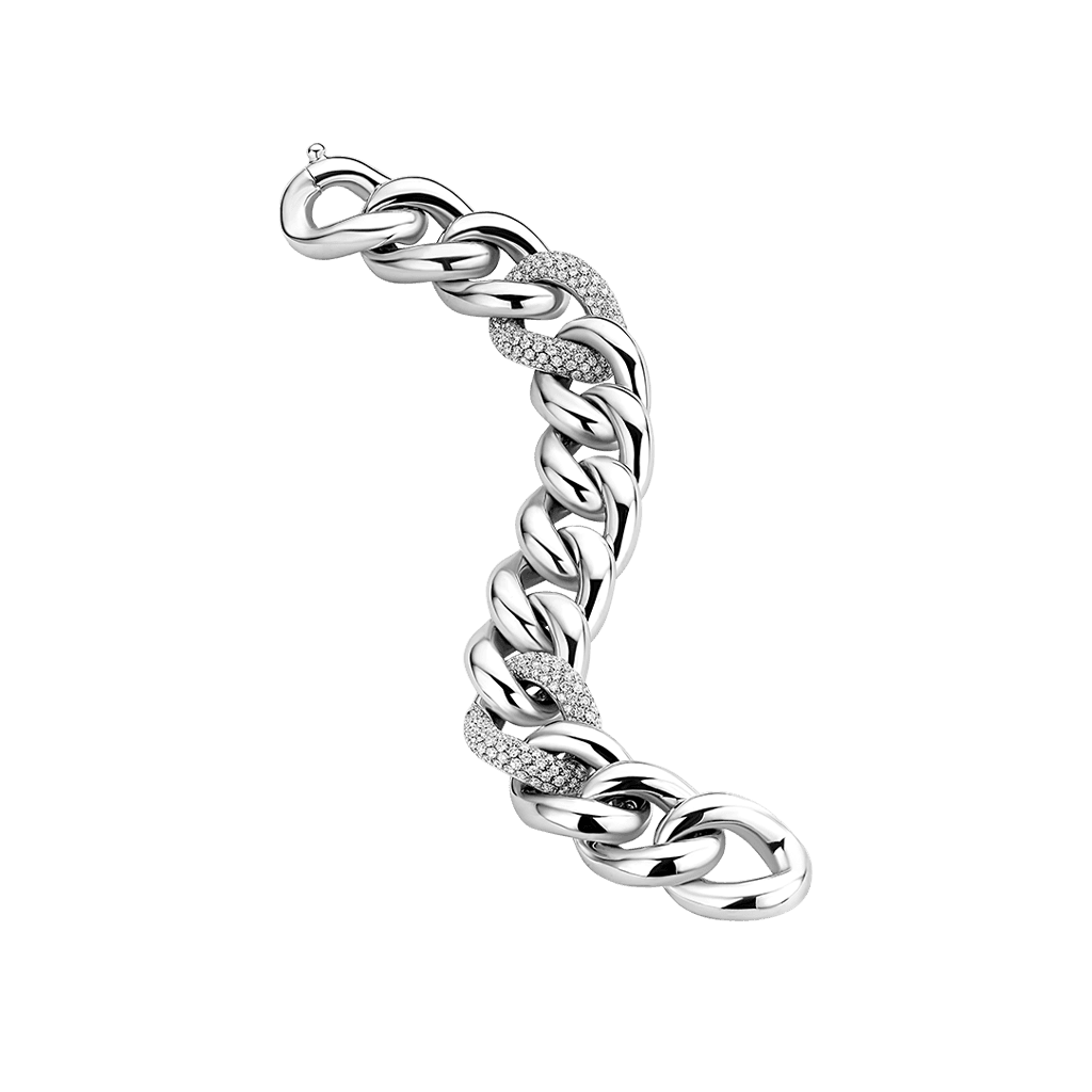 Schaap en Citroen Diamonds armband witgoud met diamant - #1